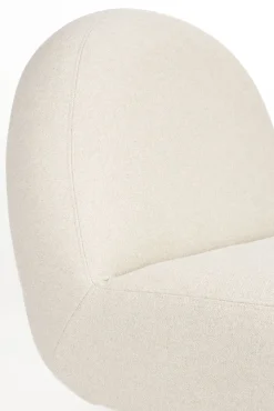 Draaifauteuils-Zuiver Eden Fauteuil Beige