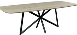 Houten Eettafels|Ovale Eettafels-Eijerkamp Collectie Edin Eettafel Naturel