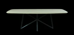 Houten Eettafels|Ovale Eettafels-Eijerkamp Collectie Edin Eettafel Naturel