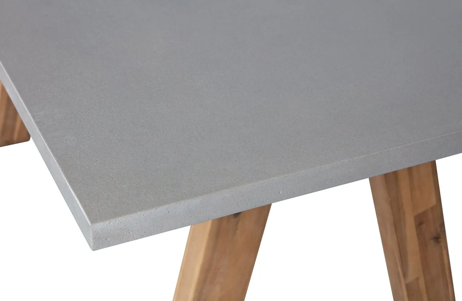 Rechthoekige Eettafels-WOOOD Eef Eettafel Grijs