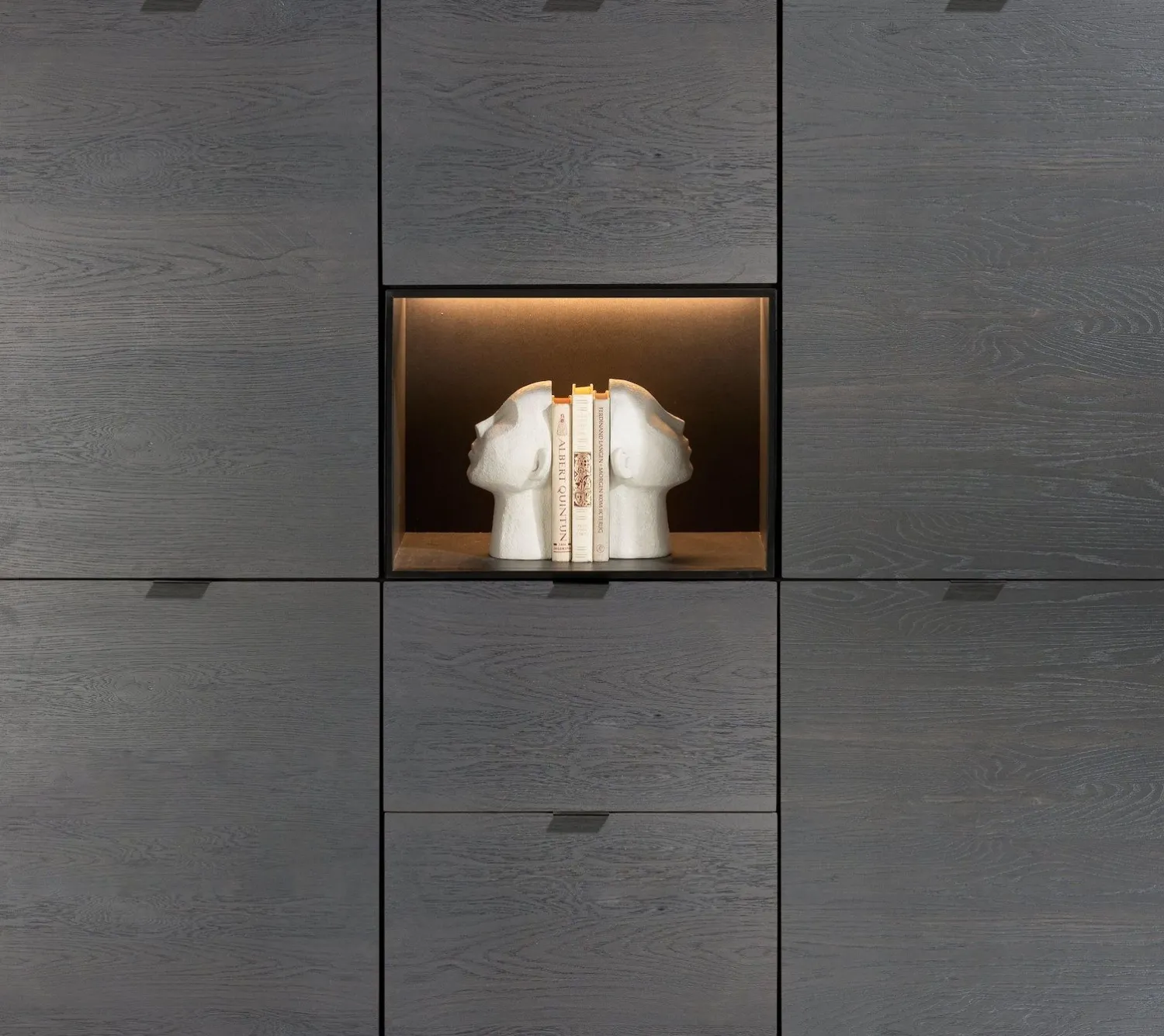 Opbergkasten|Opbergkasten-XOOON Elements Dressette Onyx