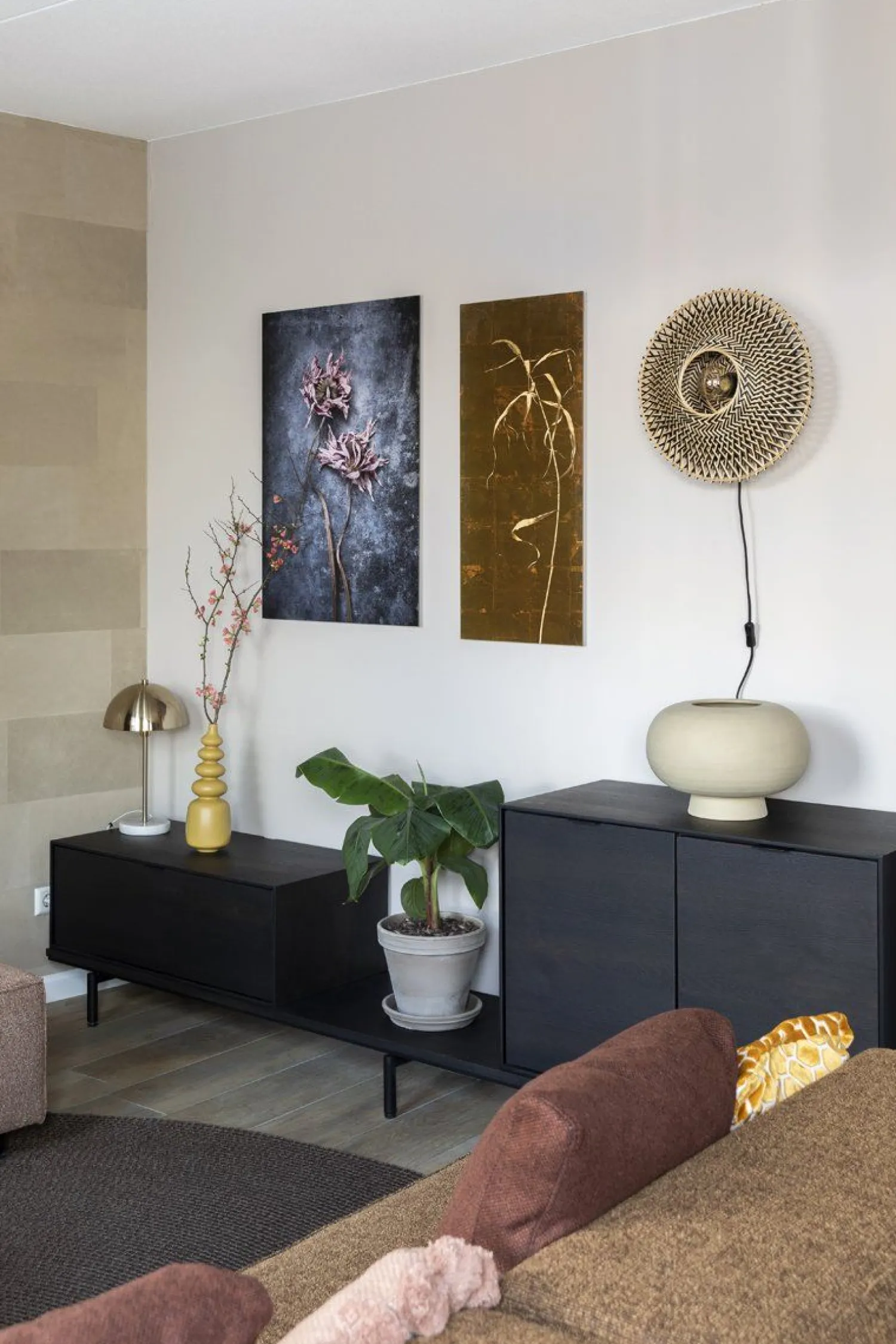 Opbergkasten|Opbergkasten-XOOON Elements Hang + Klep Box Onyx