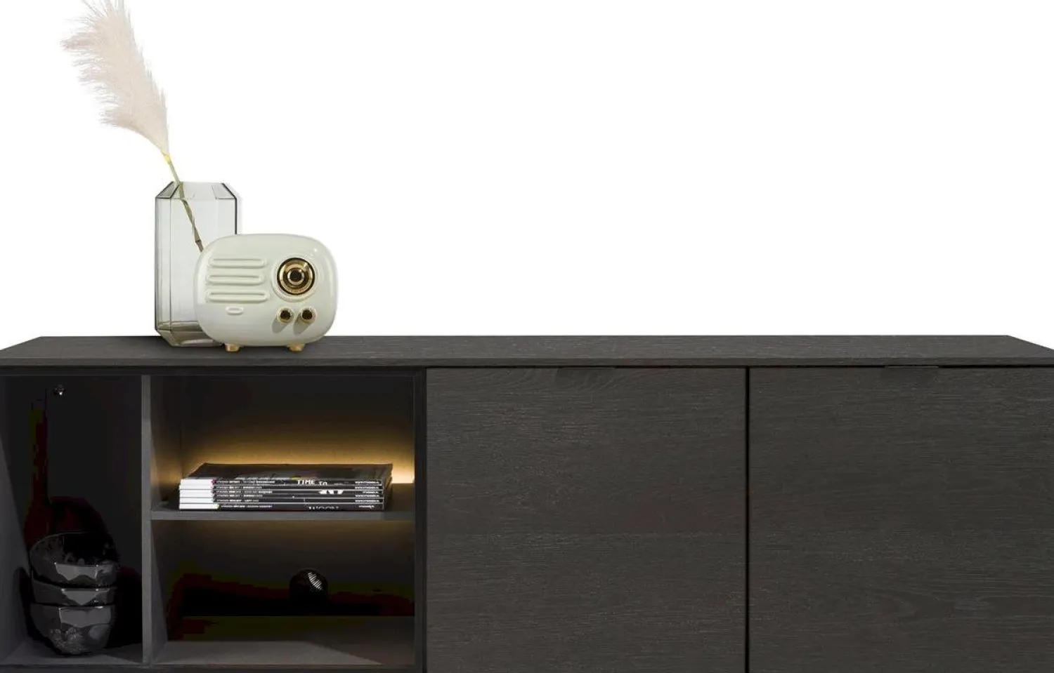 Tv-Meubels-XOOON Elements Tv-meubel Onyx
