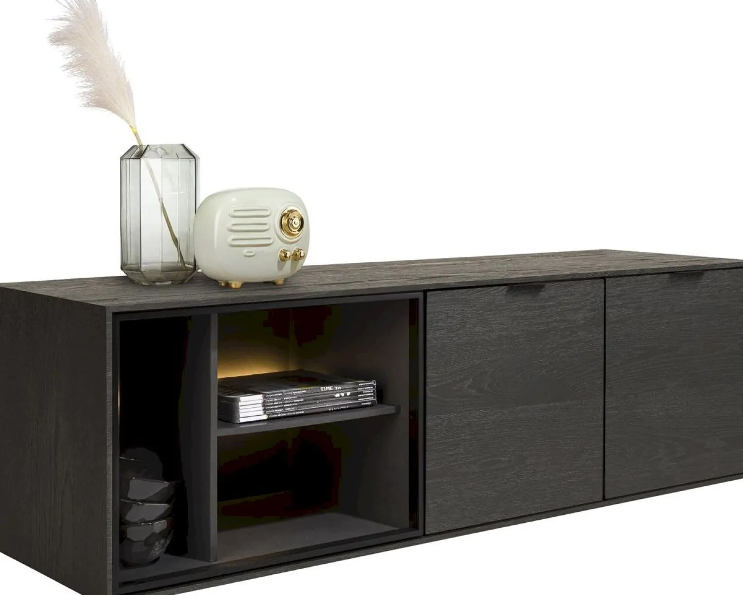 Tv-Meubels-XOOON Elements Tv-meubel Onyx