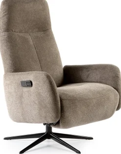 Draaifauteuils-Feelings Wonen Elias Large Relaxfauteuil Liver