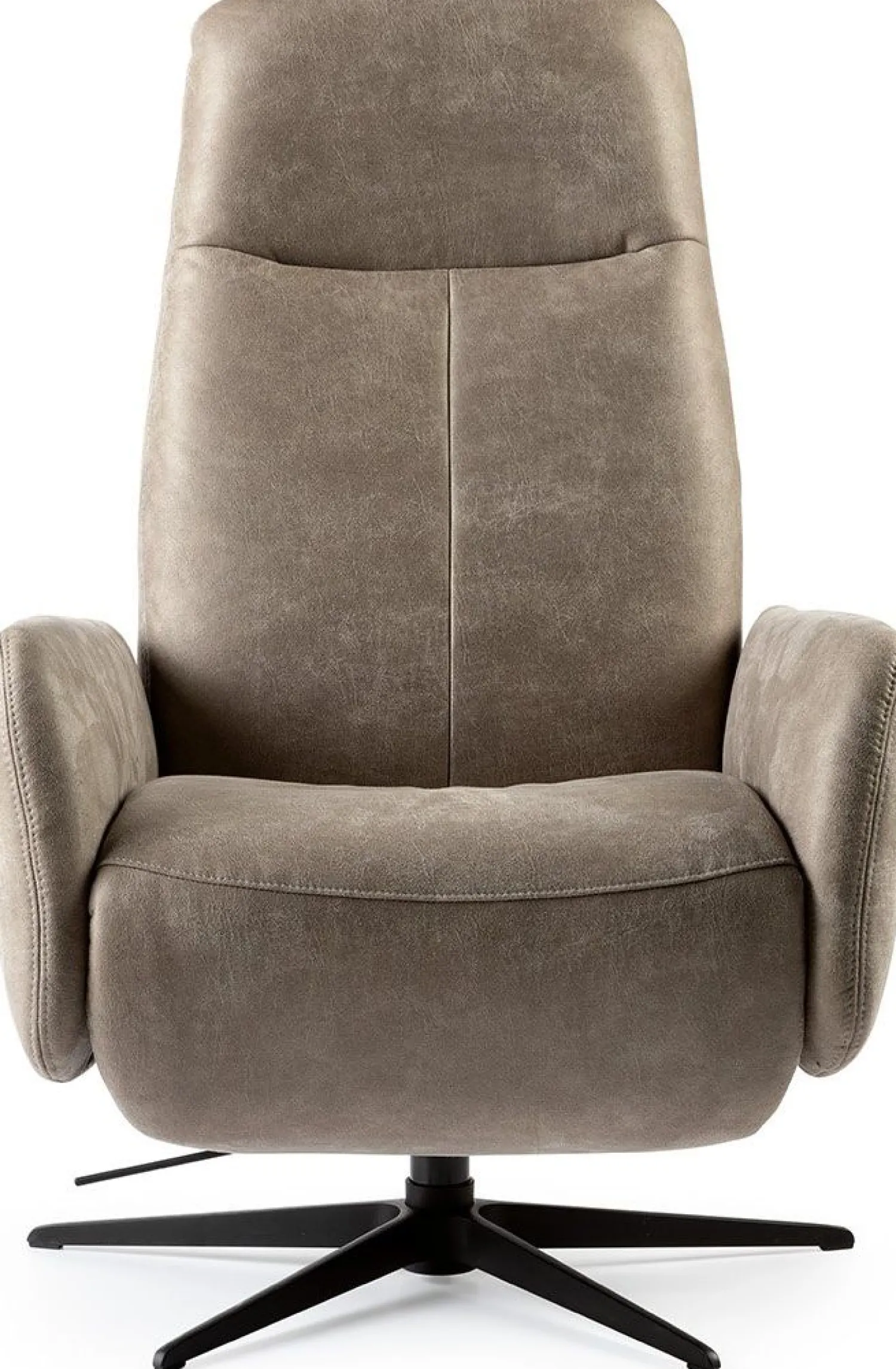 Draaifauteuils-Feelings Wonen Elias Medium Relaxfauteuil Clay