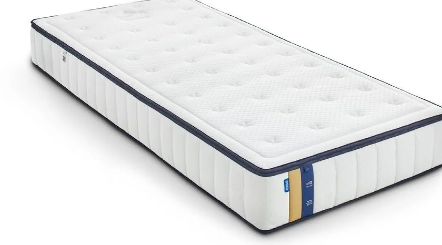 Pocketvering Matrassen|Latex Matrassen-Auping Elite Matras Wit