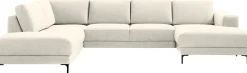 Hoekbanken|U-Banken-Eijerkamp Collectie Ella Links U-bank Beige