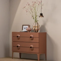 Moderne Hanglampen|Moderne Hanglampen-WOOOD Elle Hanglamp Bruin