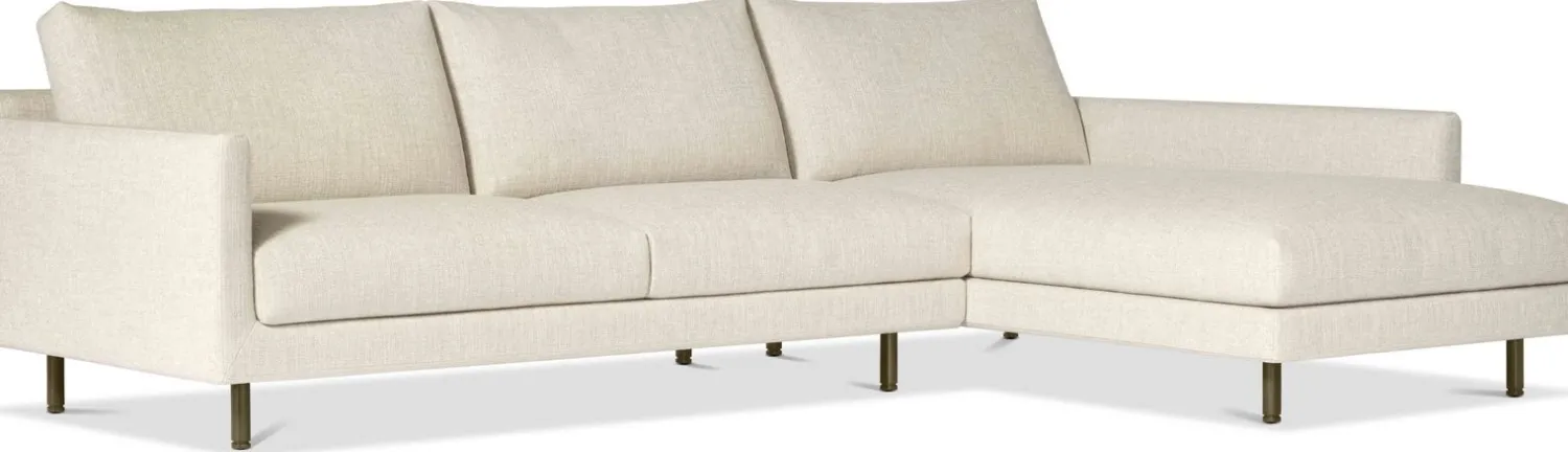 Hoekbanken-Design on Stock Elliot Hoekbank Beige