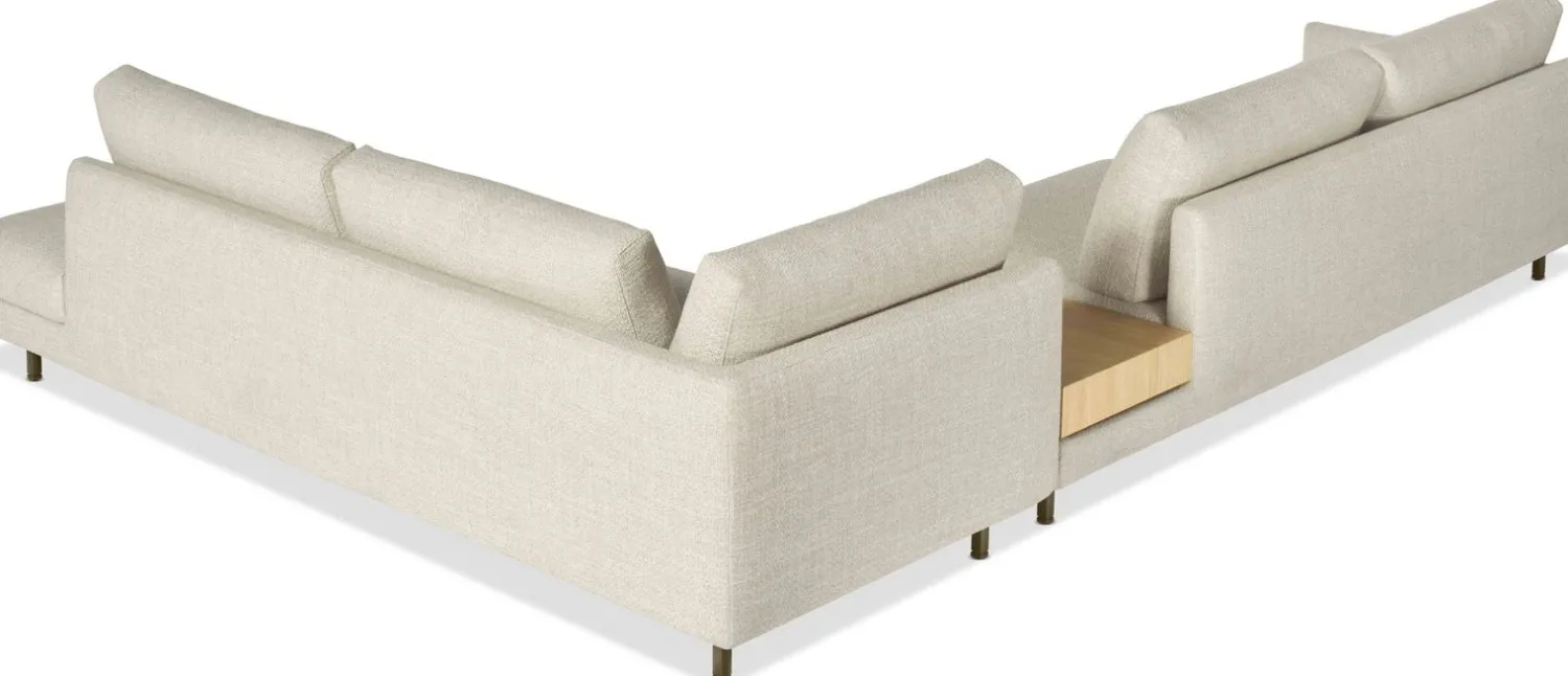 Hoekbanken-Design on Stock Elliot Hoekbank Beige