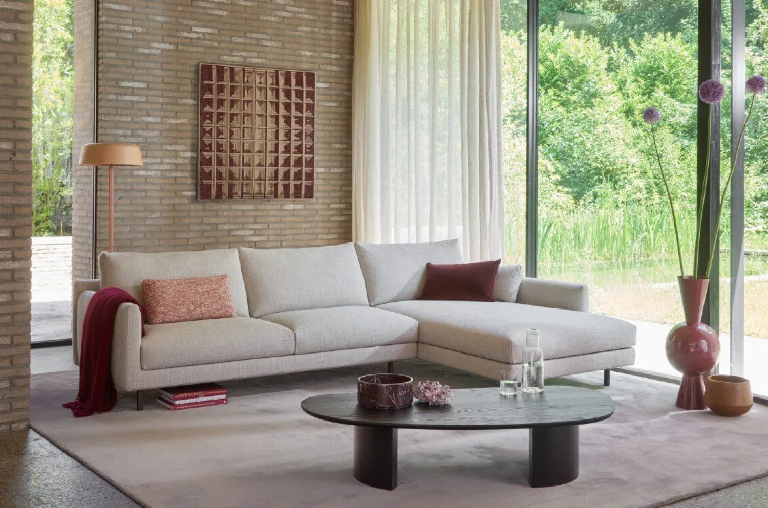 Hoekbanken-Design on Stock Elliot Hoekbank Beige