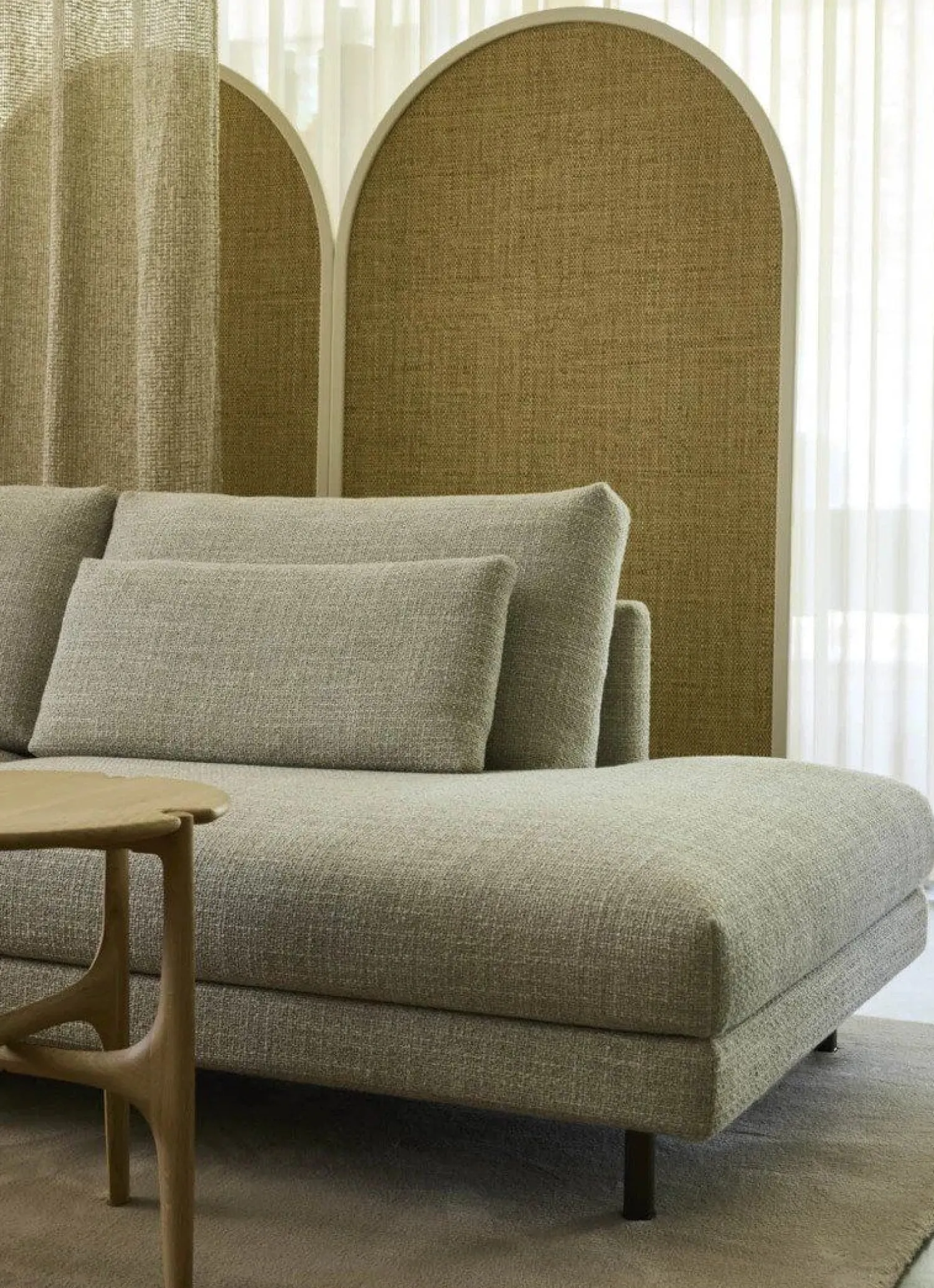 Hoekbanken-Design on Stock Elliot Hoekbank Beige