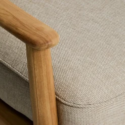 Tuinbanken|Zitbanken-Kave Home Elunda Tuinbank Naturel