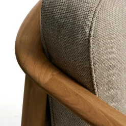 Tuinbanken|Zitbanken-Kave Home Elunda Tuinbank Naturel