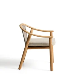 Tuinstoelen-Kave Home Elunda Tuinstoel Naturel
