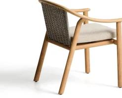 Tuinstoelen-Kave Home Elunda Tuinstoel Naturel