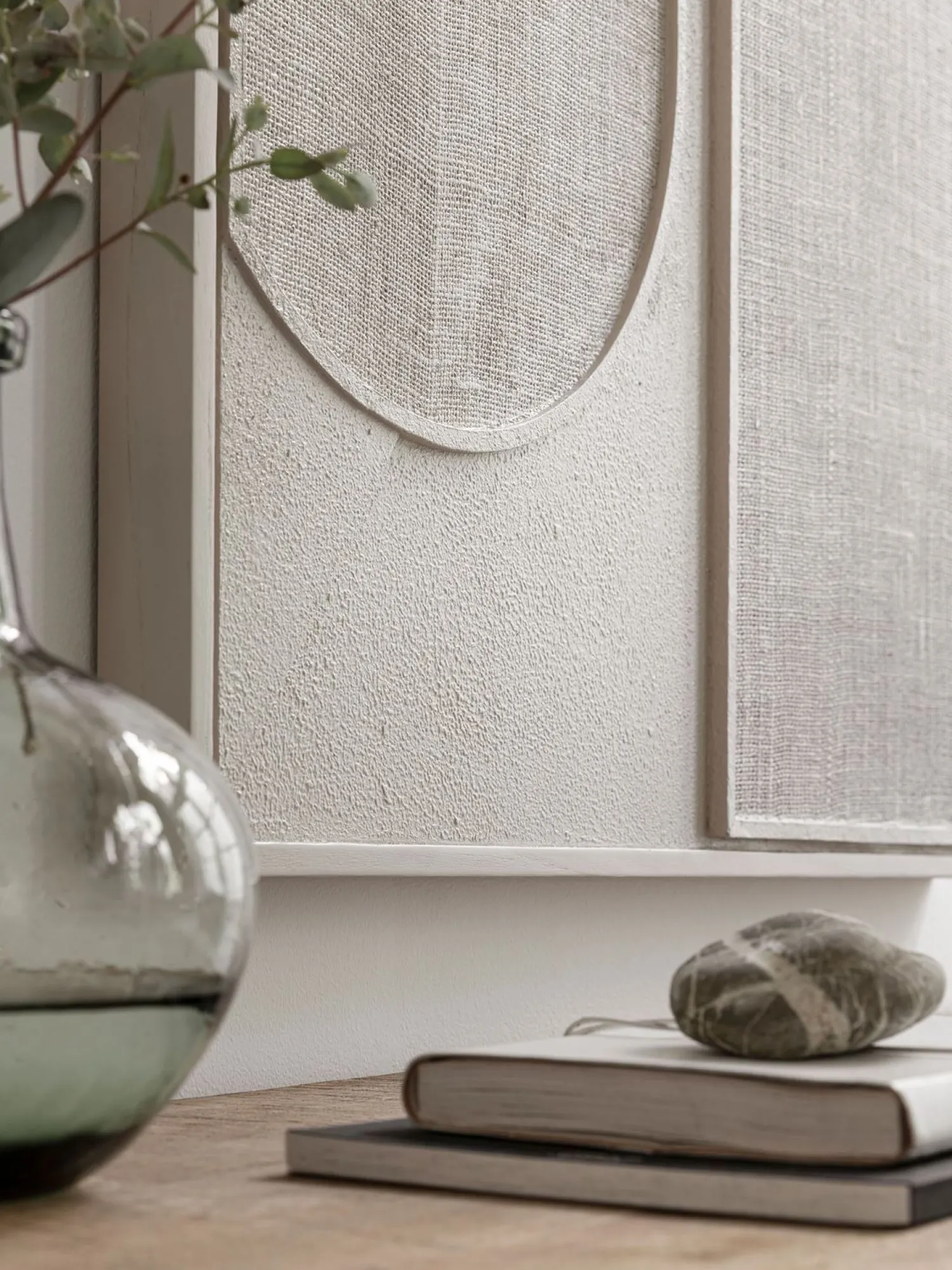 Wanddecoraties-MUST Living Elyn Wanddecoratie Cream