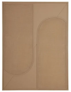 Wanddecoraties-MUST Living Elyn Wanddecoratie Brown