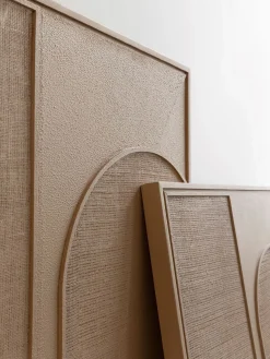 Wanddecoraties-MUST Living Elyn Wanddecoratie Brown