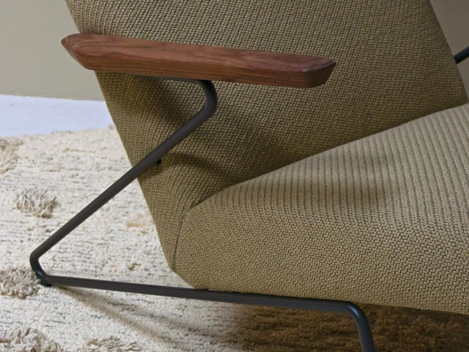 Design Fauteuils-Gelderland Elzerd Fauteuil Groen
