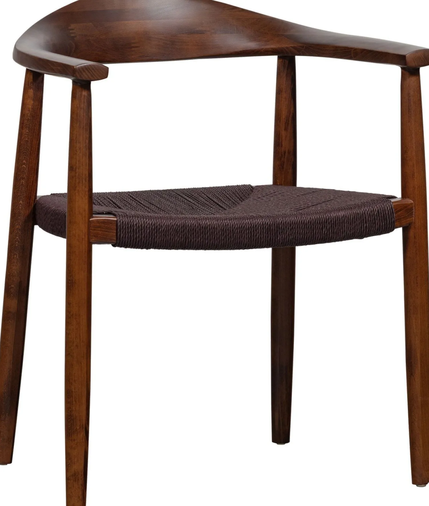 Eetkamerstoelen Met Armleuning-vtwonen Embrace Eetkamerstoel Dark Brown