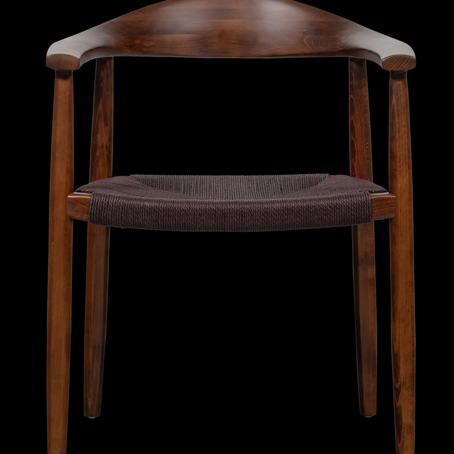 Eetkamerstoelen Met Armleuning-vtwonen Embrace Eetkamerstoel Dark Brown