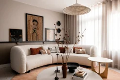 Houten Bijzettafels|Ronde Bijzettafels-Urban Nature Culture Enkei Bijzettafel Blonde