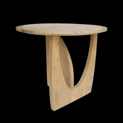 Houten Bijzettafels|Ronde Bijzettafels-Urban Nature Culture Enkei Bijzettafel Blonde