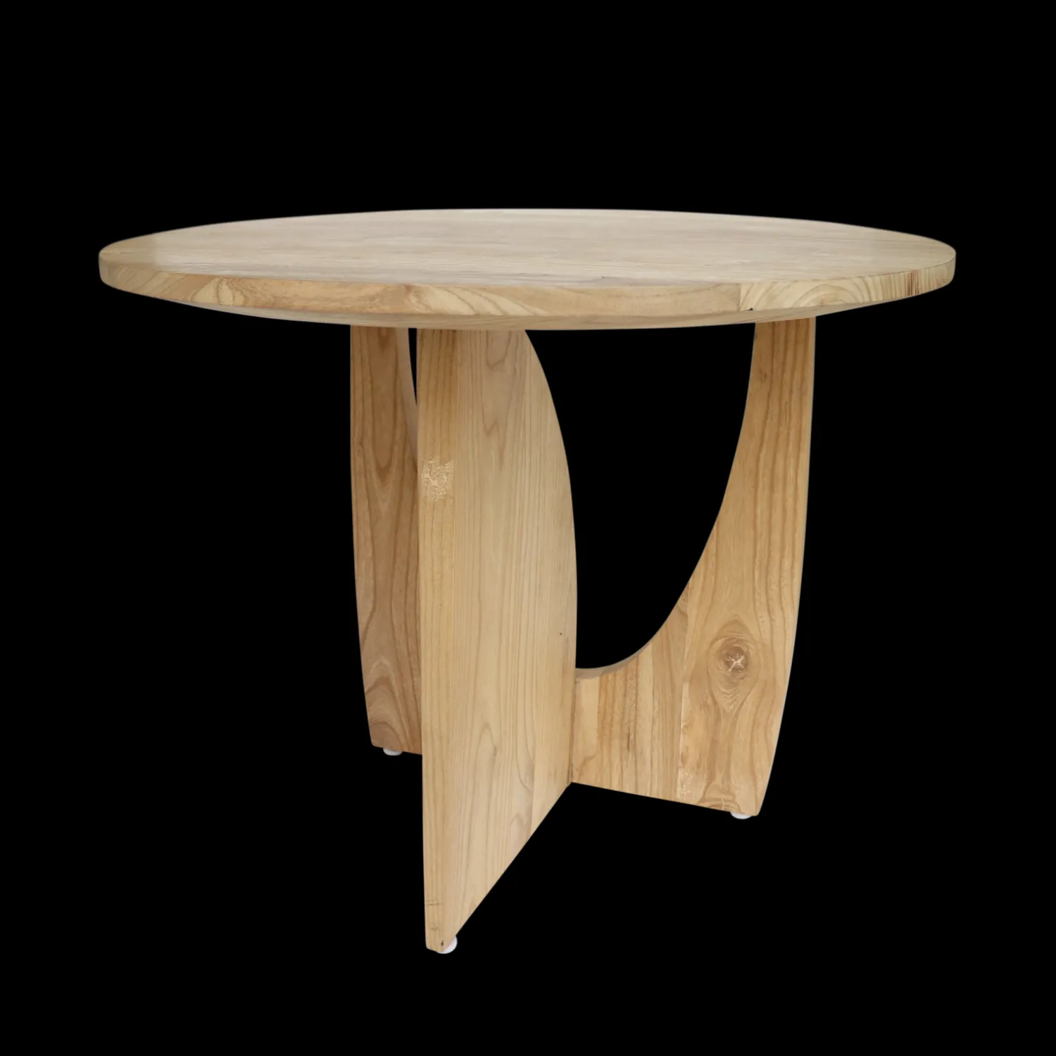 Houten Bijzettafels|Ronde Bijzettafels-Urban Nature Culture Enkei Bijzettafel Blonde