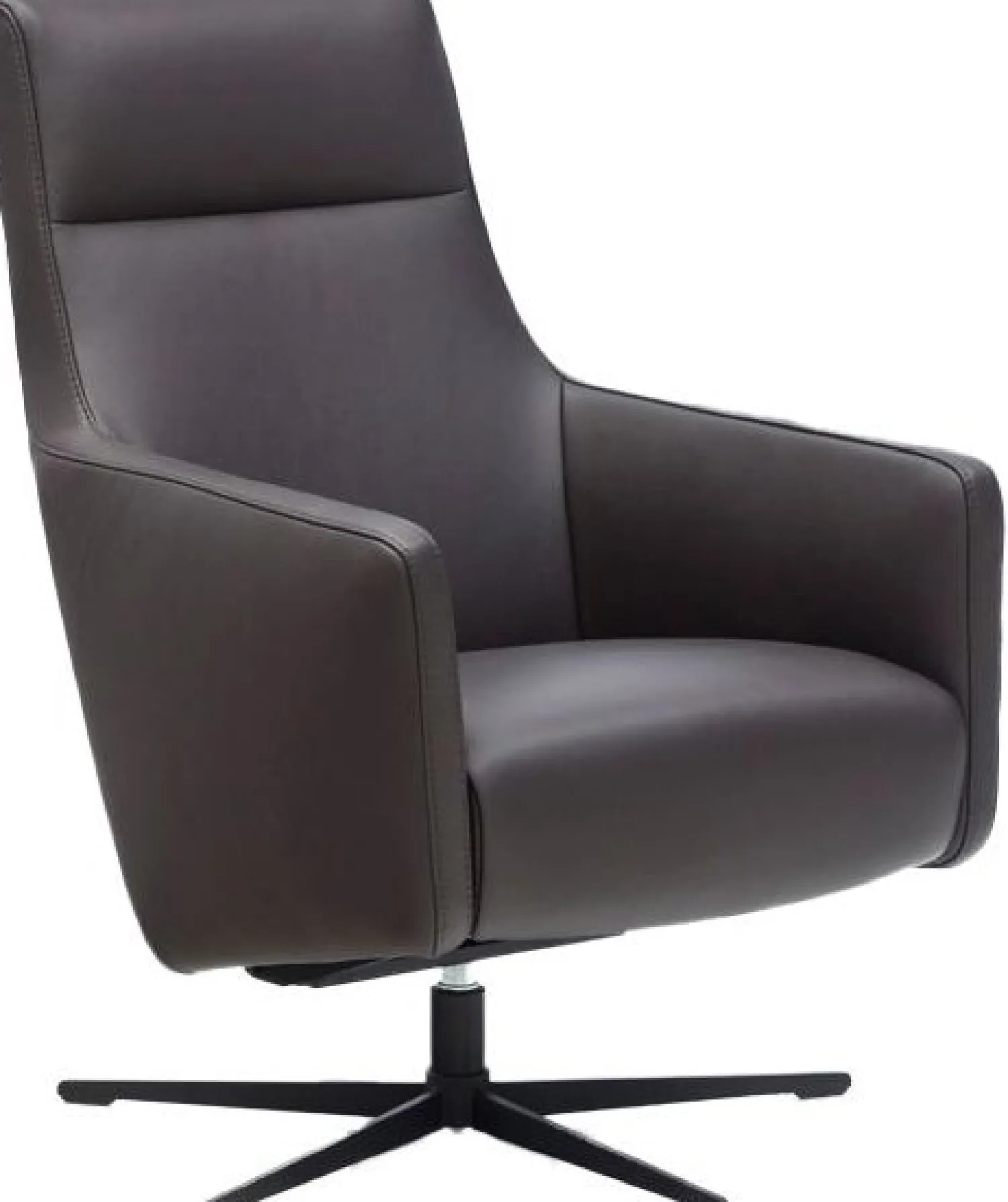 Relaxfauteuils-Eijerkamp Collectie Equipe Fauteuil Zwart