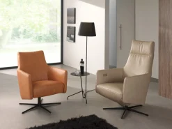 Relaxfauteuils-Eijerkamp Collectie Equipe Fauteuil Zwart