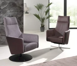 Relaxfauteuils-Eijerkamp Collectie Equipe Fauteuil Zwart