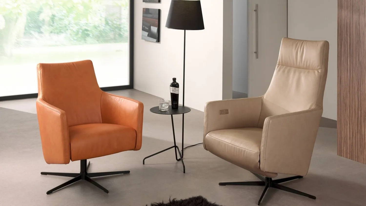 Relaxfauteuils-Eijerkamp Collectie Equipe Fauteuil Creme