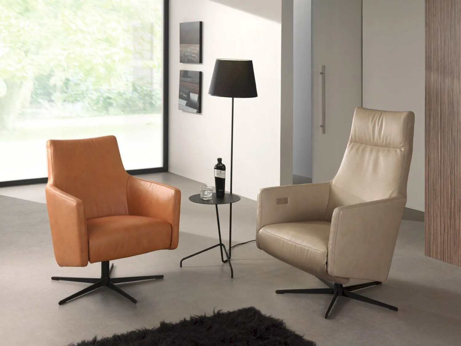Relaxfauteuils-Eijerkamp Collectie Equipe Fauteuil Creme