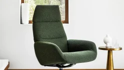 Draaifauteuils|Relaxfauteuils-Montèl Ergo Plus Relaxfauteuil Forest