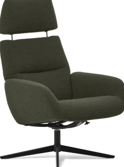 Draaifauteuils|Relaxfauteuils-Montèl Ergo Plus Relaxfauteuil Forest