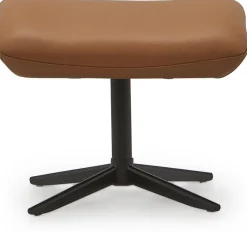 Leren Fauteuils|Draaifauteuils-Montèl Ergo Relaxfauteuil Dark Green