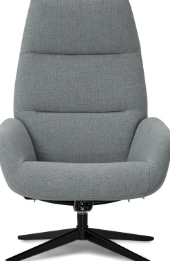 Leren Fauteuils|Draaifauteuils-Montèl Ergo Relaxfauteuil Dark Green