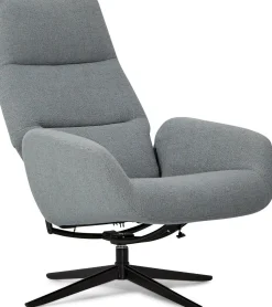 Leren Fauteuils|Draaifauteuils-Montèl Ergo Relaxfauteuil Dark Green