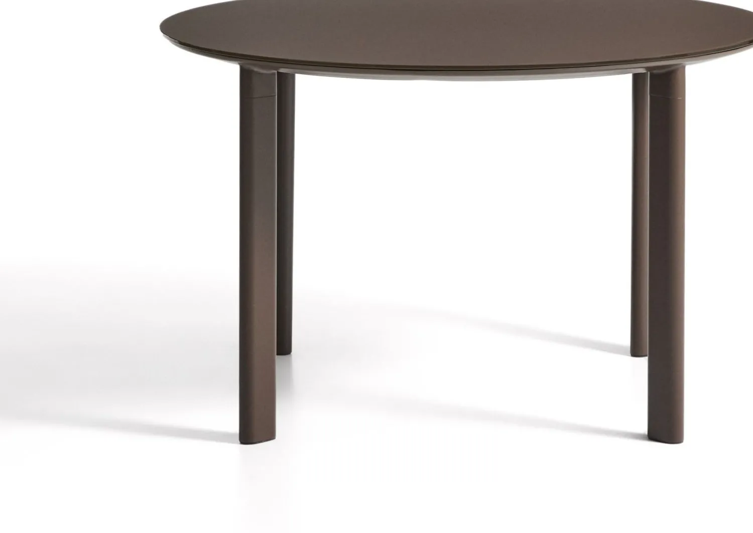 Tuintafels-Kave Home Erice Ronde Tuintafel Bruin