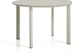 Tuintafels-Kave Home Erice Ronde Tuintafel Ecru