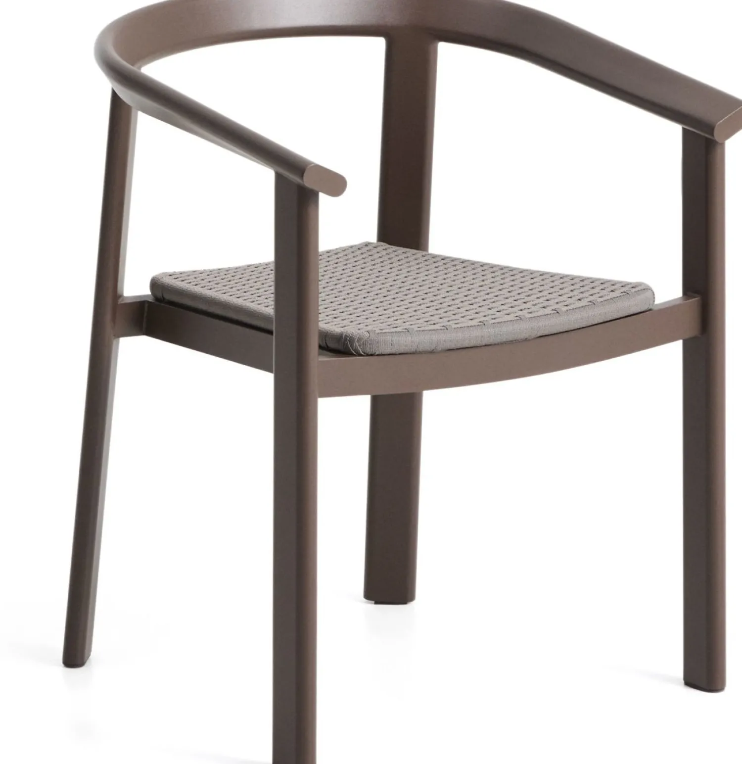 Tuinstoelen-Kave Home Erice Tuinstoel Bruin