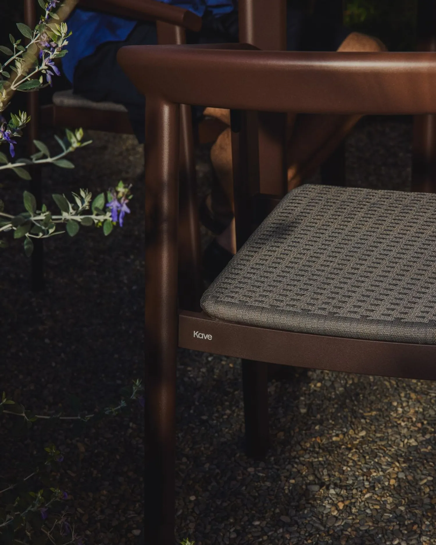 Tuinstoelen-Kave Home Erice Tuinstoel Bruin