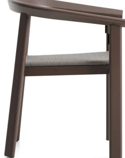 Tuinstoelen-Kave Home Erice Tuinstoel Bruin
