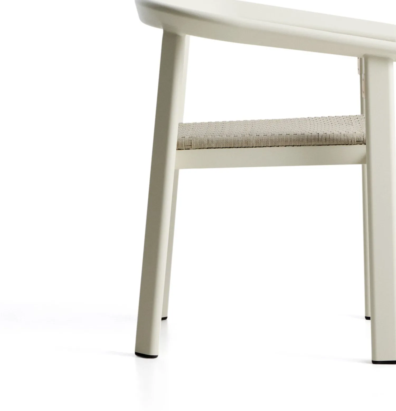 Tuinstoelen-Kave Home Erice Tuinstoel Ecru