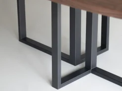 Houten Eettafels|Ovale Eettafels-Bert Plantagie Eris Eettafel Naturel