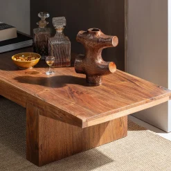 Houten Salontafels-WOOOD Eron Salontafel Bruin