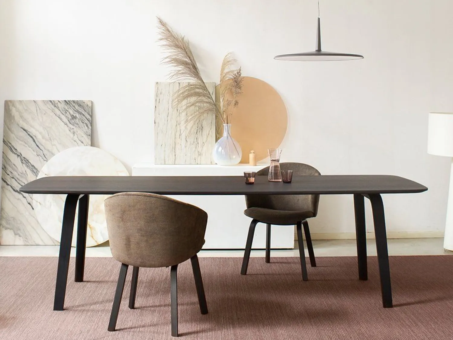 Rechthoekige Eettafels-Arco Essential Eettafel Eiken