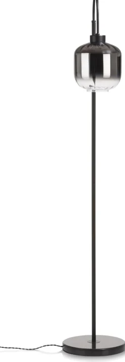 Moderne Vloerlampen|Vloerlampen-COCO maison Essex Vloerlamp Zwart, Antraciet